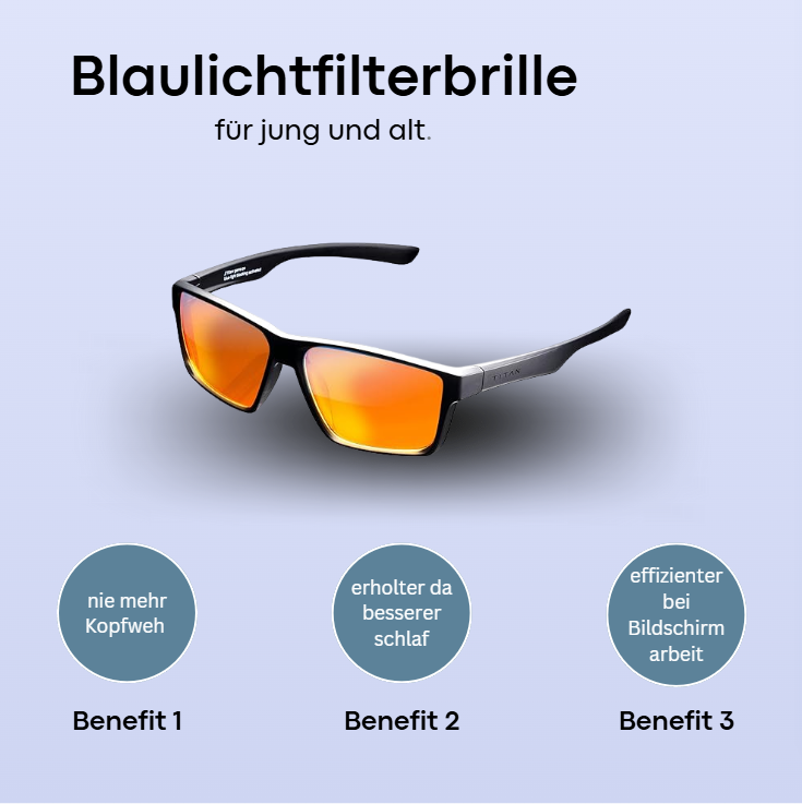 Blaulichtfilterbrille